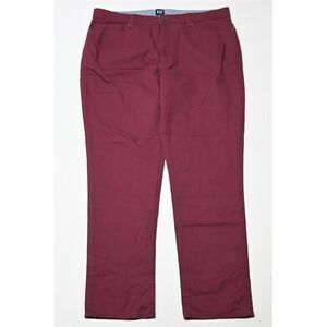 Gap 40x32 Slim Tapered Maroon Red Soft Stretch Denim Mens‎ Jeans